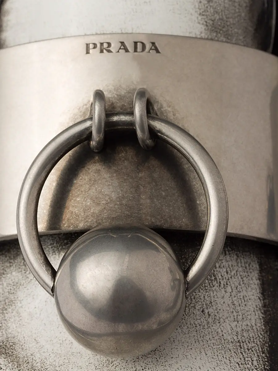 Prada Women's Women's's Brushed Leather Loafers | Thumbnail 5