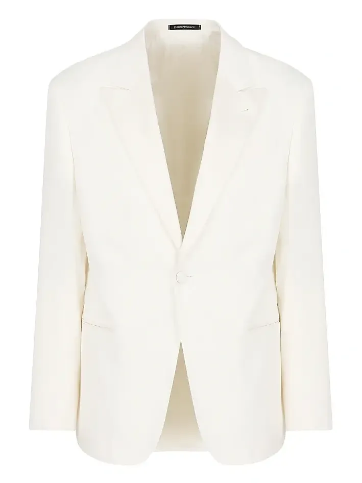 Emporio Armani Men's Solid Bamboo Dinner Jacket