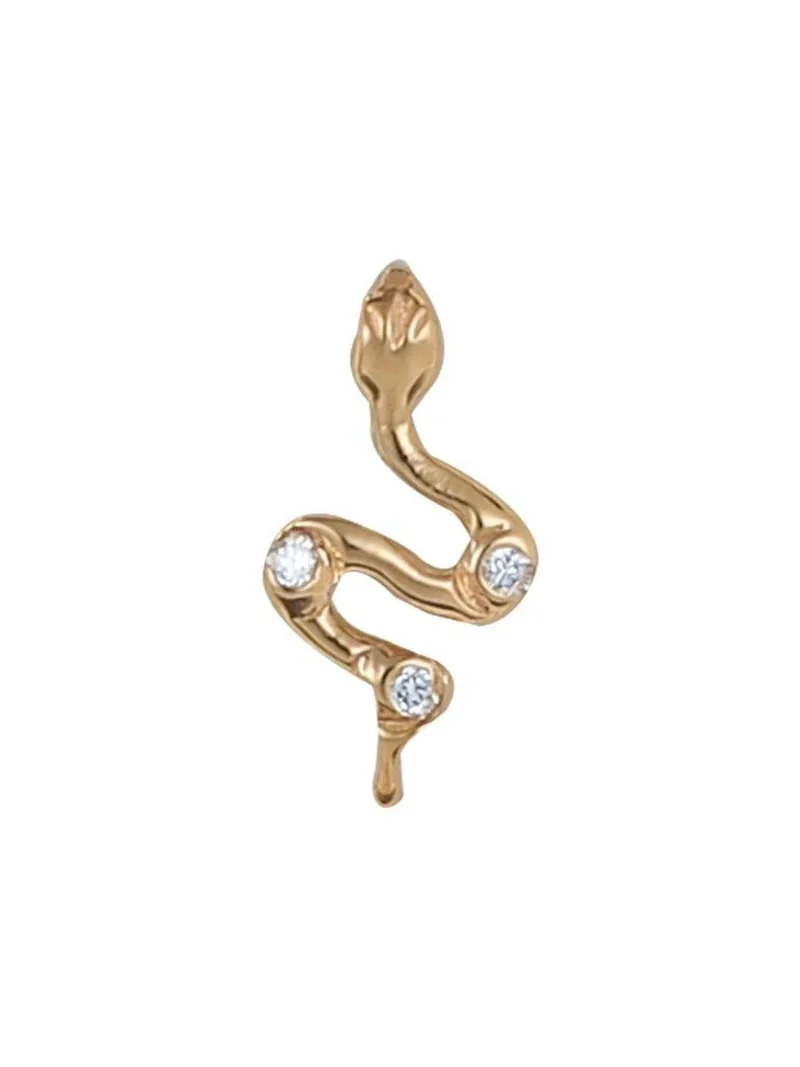 Anzie Diamond Snake Ear End