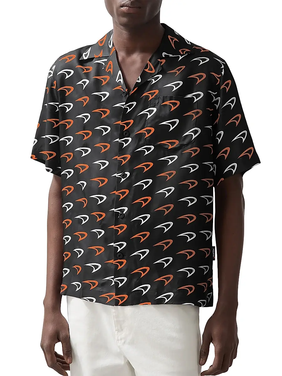 Reiss Men's x McLaren F1 Team Vision Camp Shirt | Thumbnail 2 Reiss Men's x McLaren F1 Team Vision Camp Shirt | Thumbnail 2