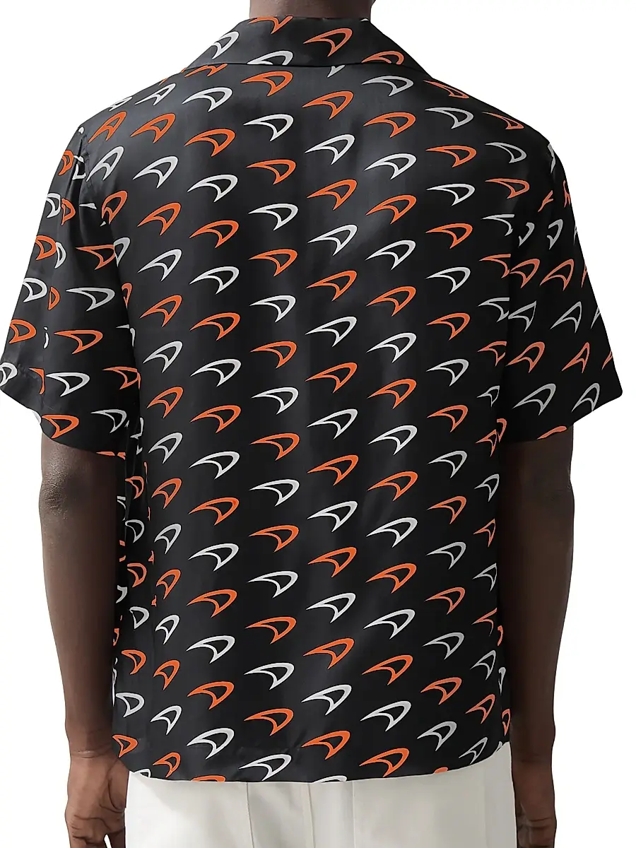 Reiss Men's x McLaren F1 Team Vision Camp Shirt | Thumbnail 3 Reiss Men's x McLaren F1 Team Vision Camp Shirt | Thumbnail 3