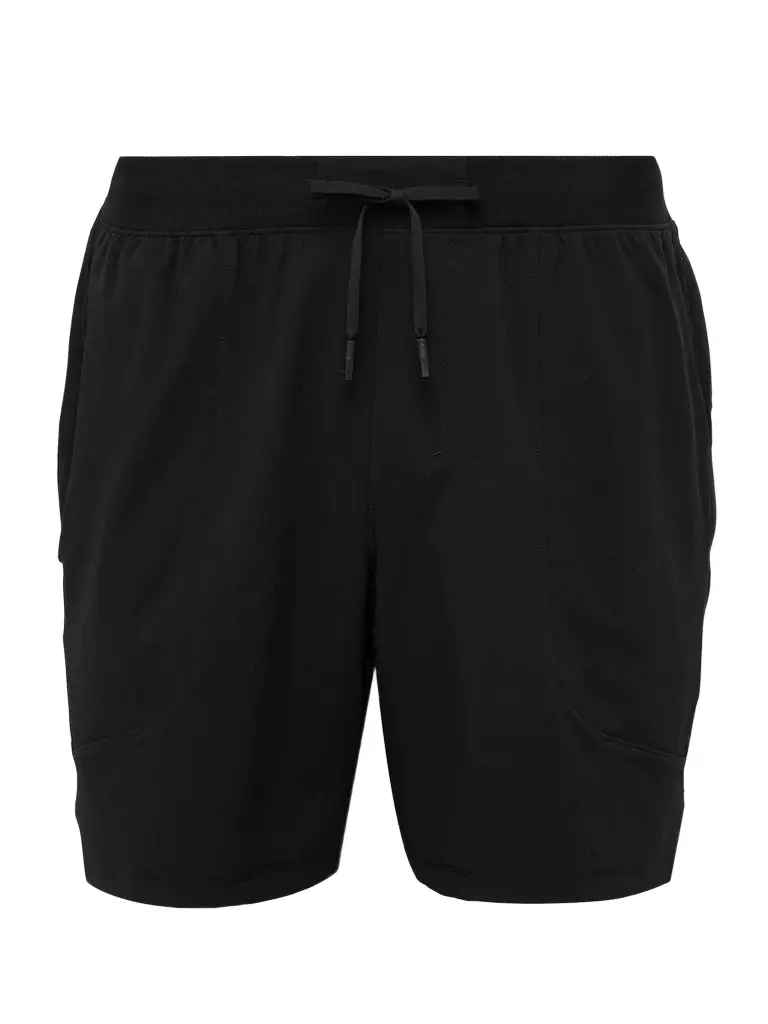 lululemon License to Train Straight-Leg 7" Stretch Recycled-Shell Drawstring Shorts - Men | Image 1 lululemon License to Train Straight-Leg 7" Stretch Recycled-Shell Drawstring Shorts - Men | Image 1