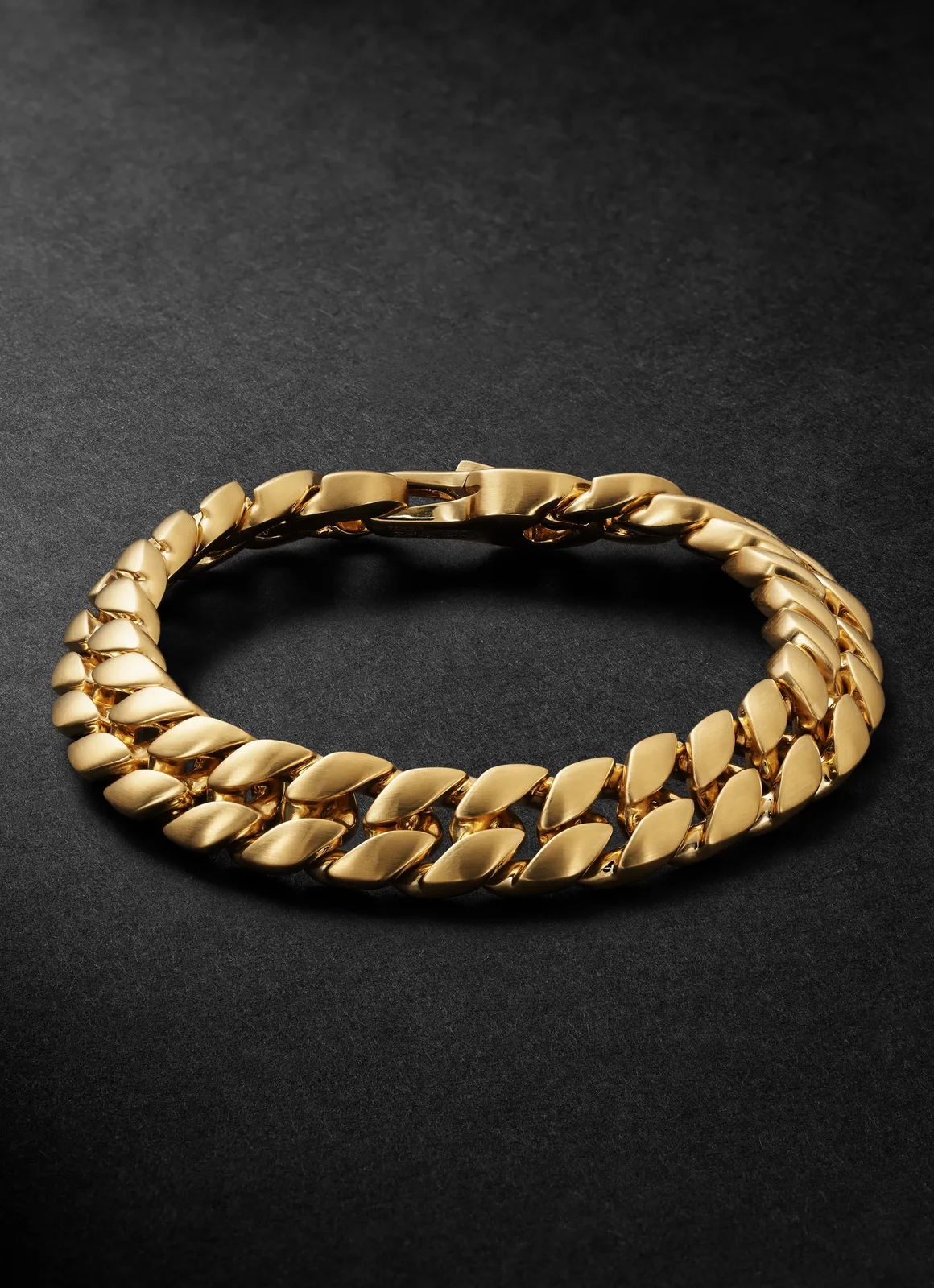 David Yurman 18-Karat Gold Chain Bracelet - Men