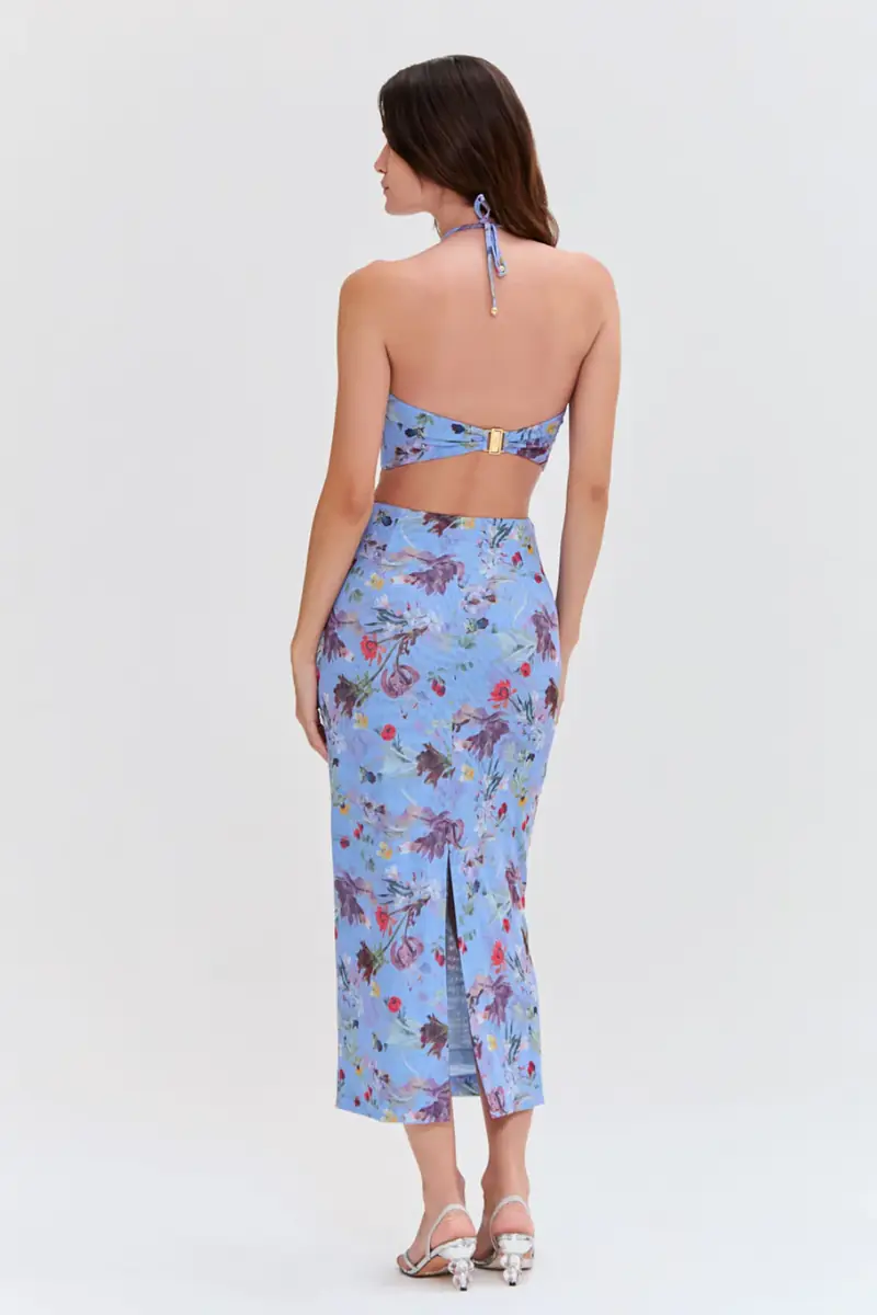 PatBo LILY FLOWER HALTERNECK DRESS | Thumbnail 3