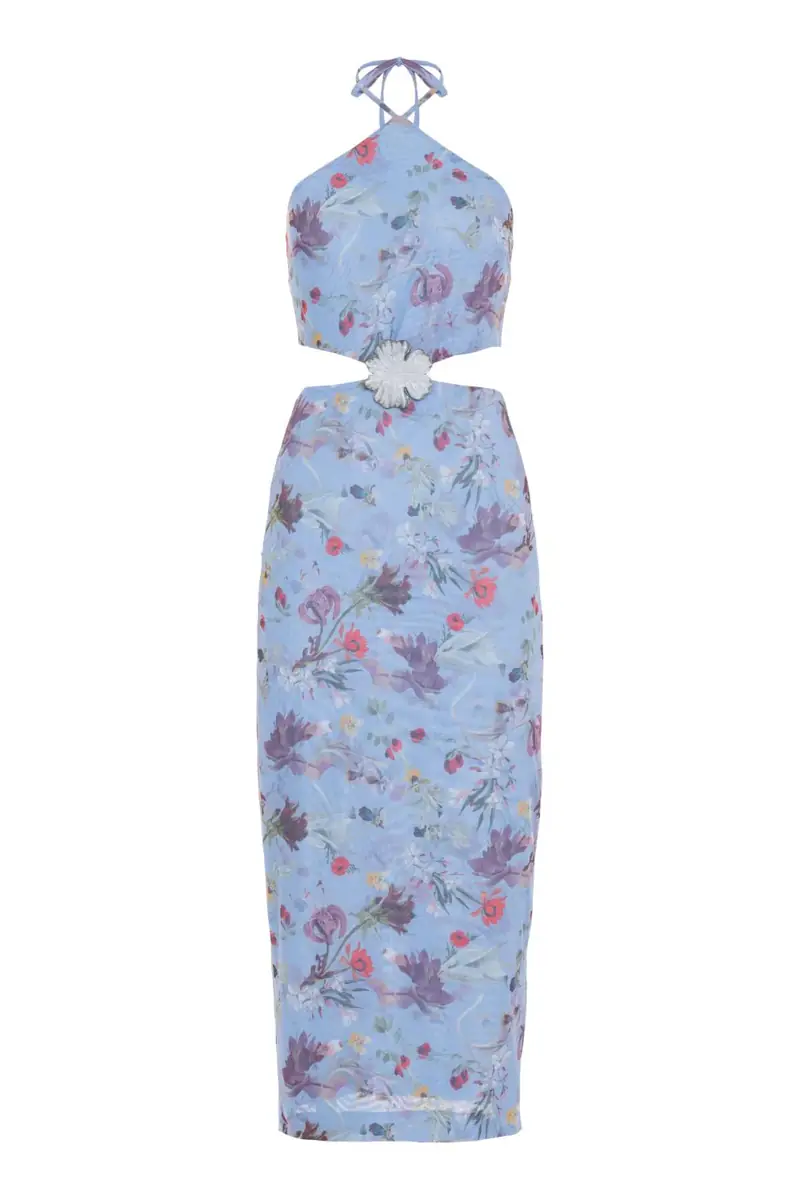 PatBo LILY FLOWER HALTERNECK DRESS | Thumbnail 5