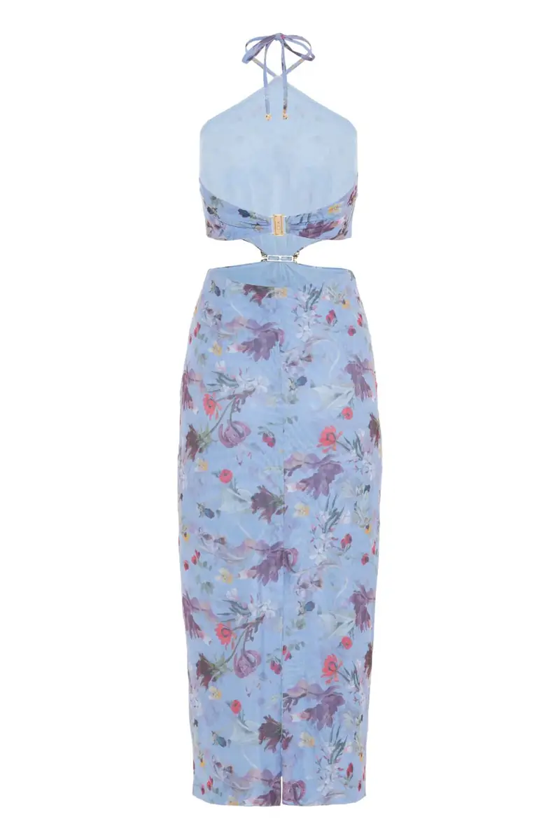 PatBo LILY FLOWER HALTERNECK DRESS | Thumbnail 8