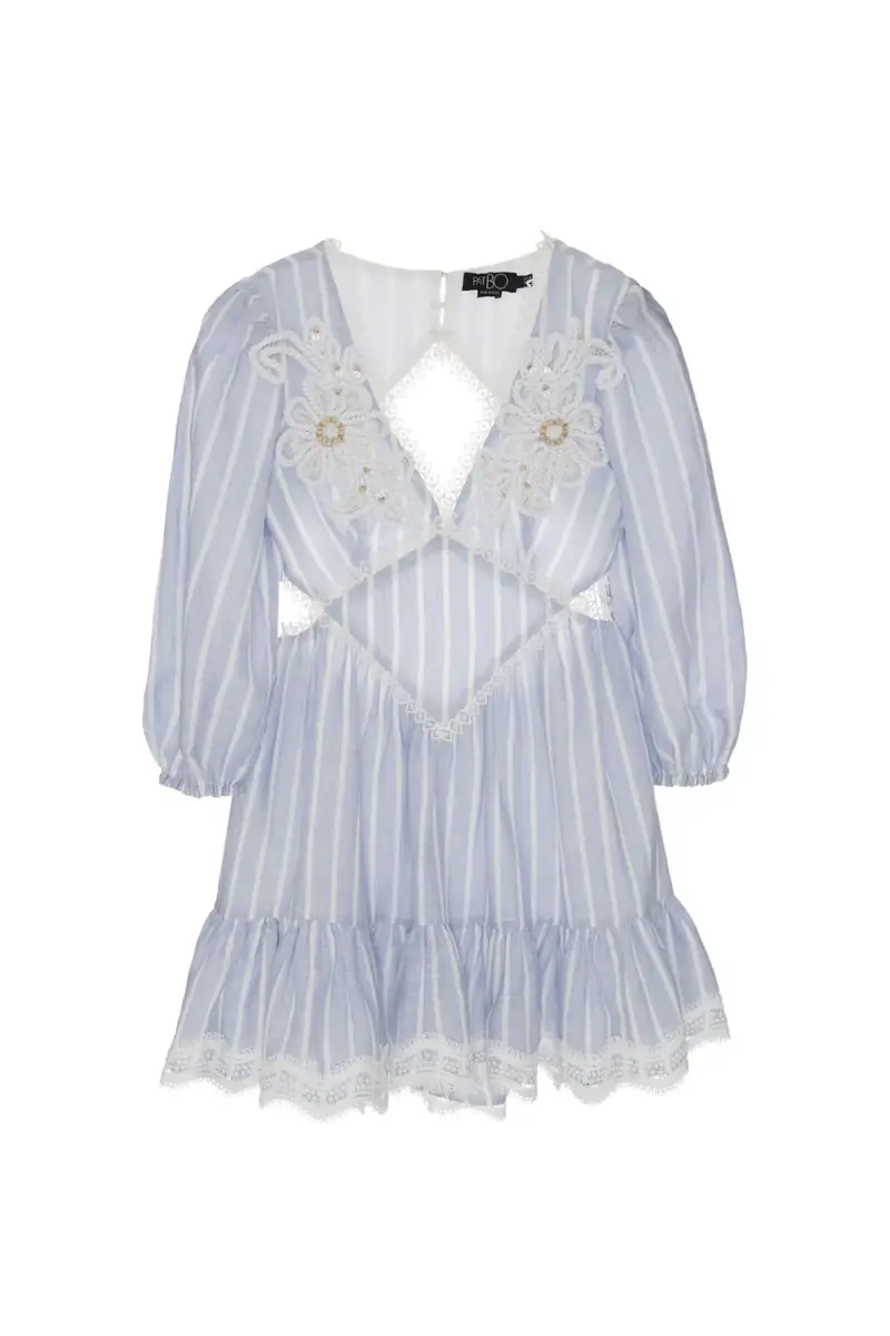 PatBo MARINE LINEN MINI DRESS | Thumbnail 2 PatBo MARINE LINEN MINI DRESS | Thumbnail 2