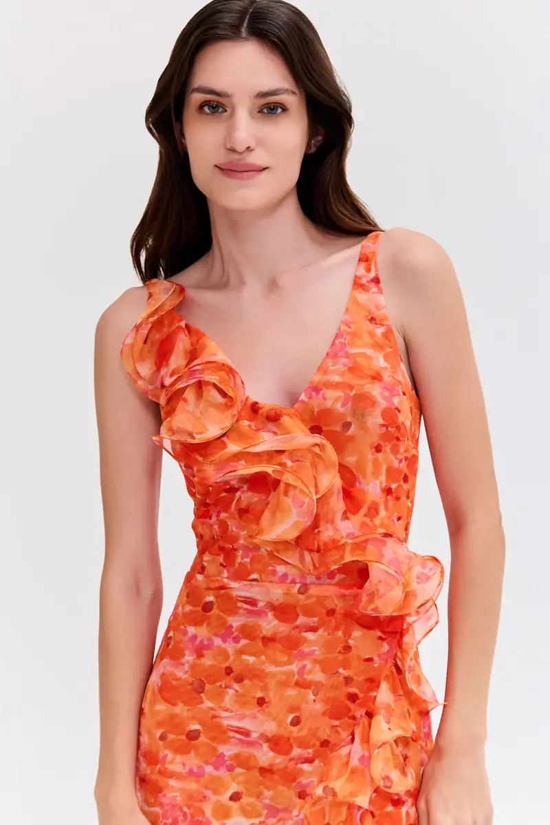 PatBo MYOSOTIS FLUTTER GOWN | Thumbnail 2 PatBo MYOSOTIS FLUTTER GOWN | Thumbnail 2