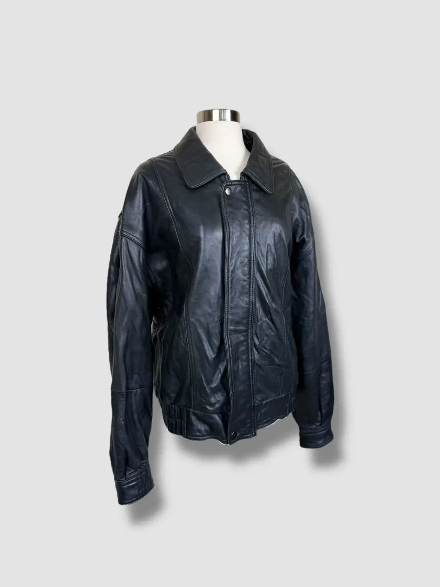 Jen Wonders Studio Leather Bomber Jacket | Thumbnail 8 Jen Wonders Studio Leather Bomber Jacket | Thumbnail 8