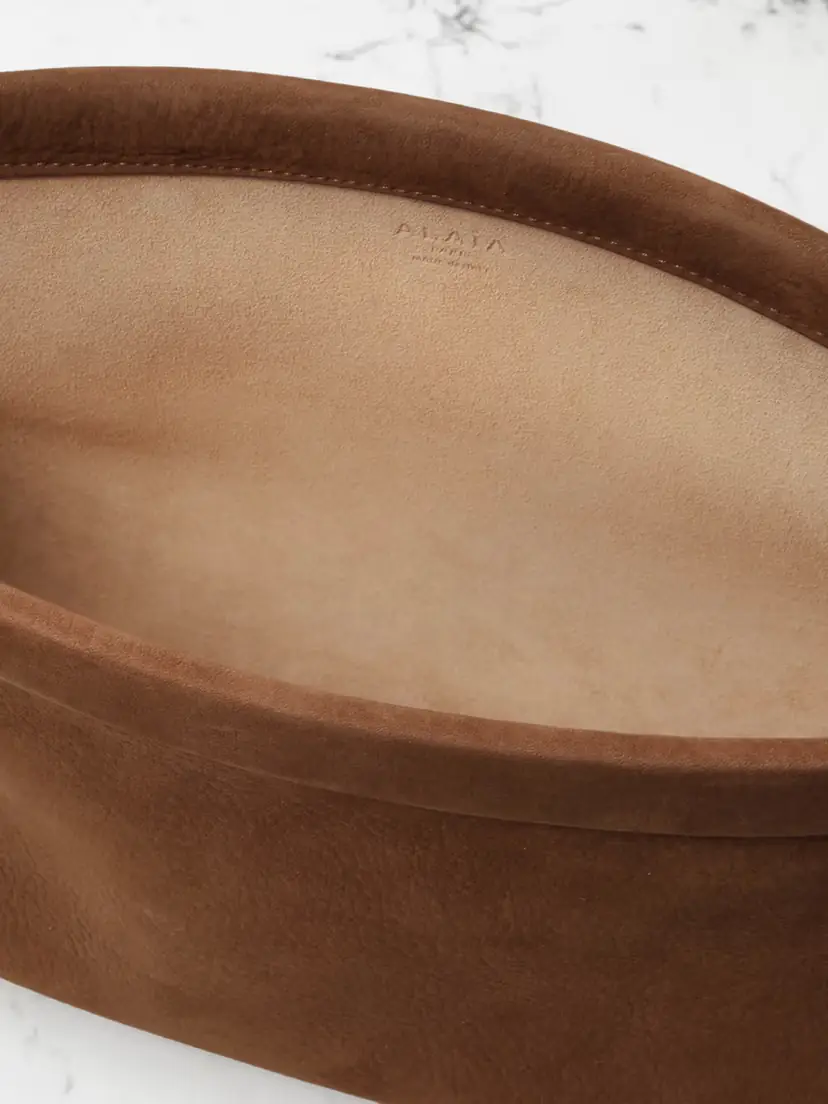 Alaïa Click Medium Nubuck Shoulder Bag | Thumbnail 5 Alaïa Click Medium Nubuck Shoulder Bag | Thumbnail 5