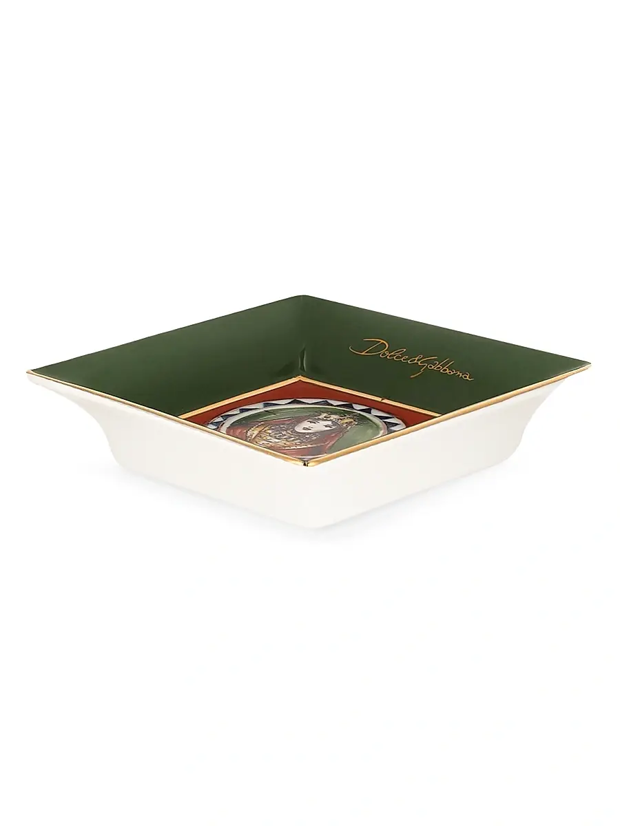 Dolce & Gabbana Carretto Square Trinket Dish | Thumbnail 2 Dolce & Gabbana Carretto Square Trinket Dish | Thumbnail 2