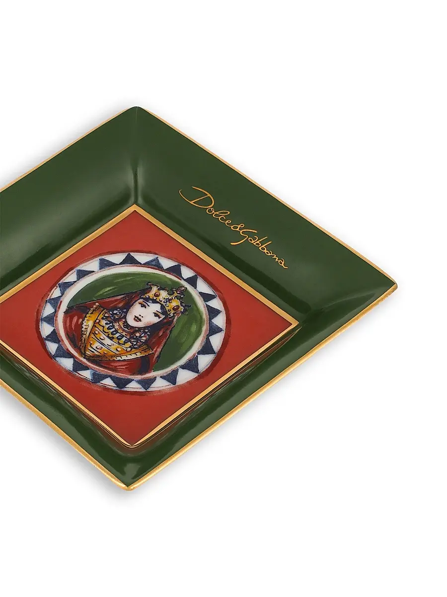 Dolce & Gabbana Carretto Square Trinket Dish | Thumbnail 3 Dolce & Gabbana Carretto Square Trinket Dish | Thumbnail 3