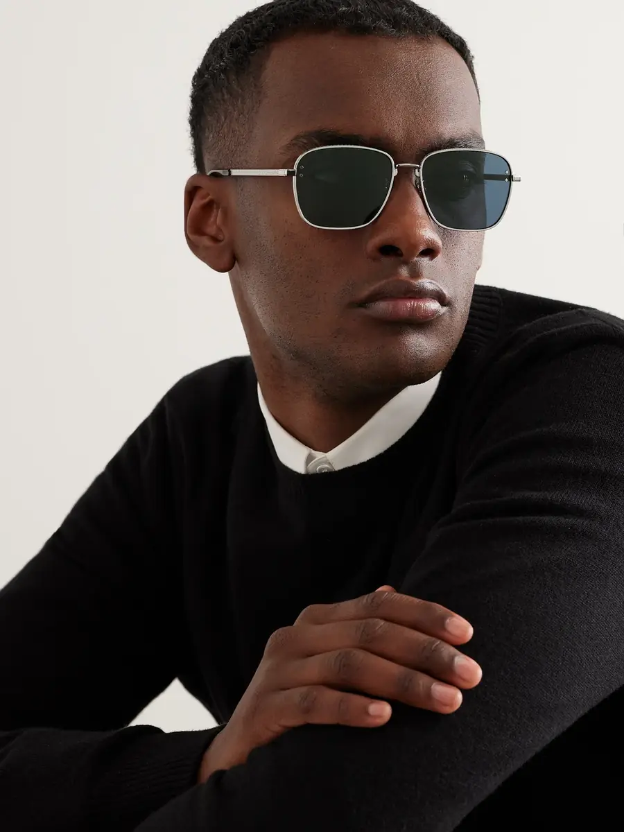 DIOR Eyewear CD Diamond S4U D-Frame Silver-Tone and Tortoiseshell Acetate Sunglasses - Men | Thumbnail 2