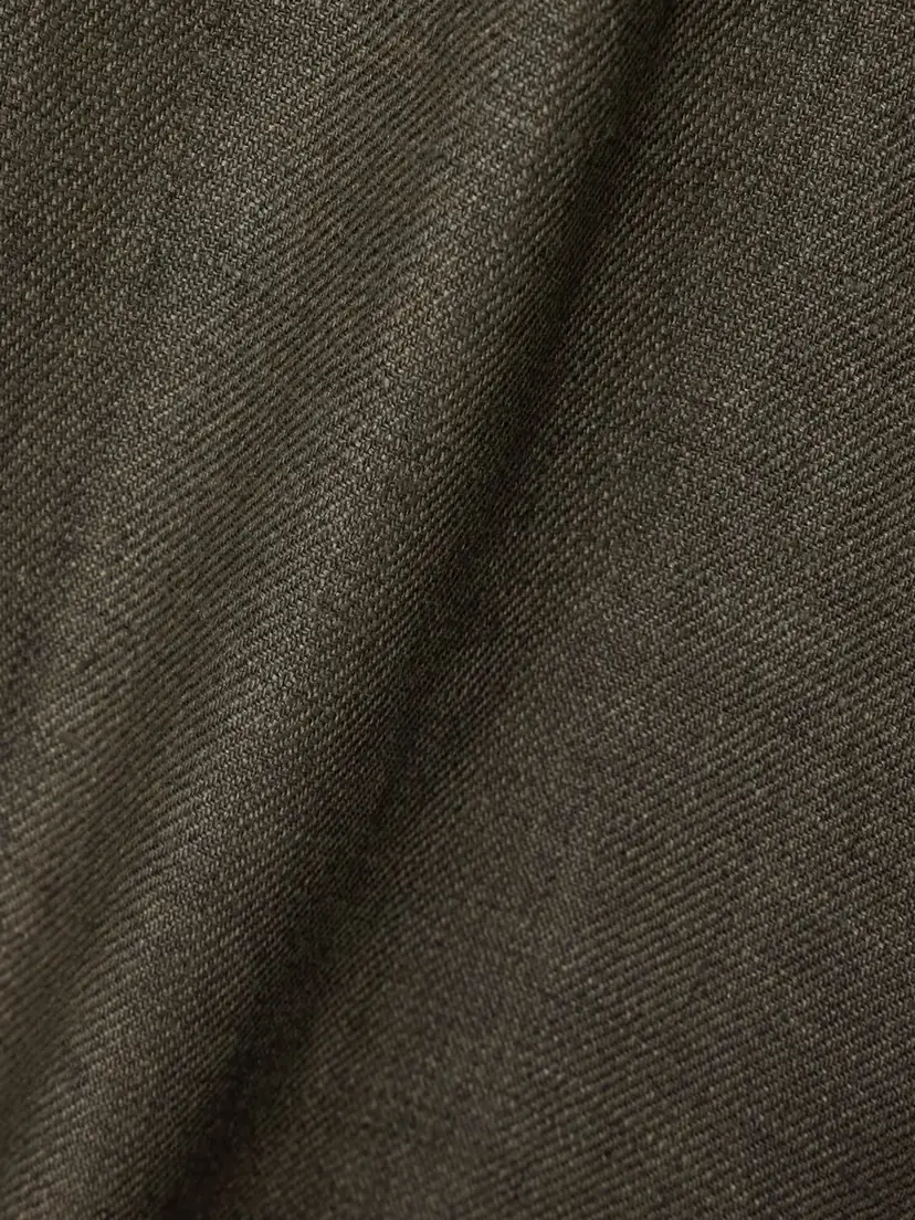 Loro Piana Digby Pleated Linen And Wool-blend Shorts - Green | Thumbnail 5