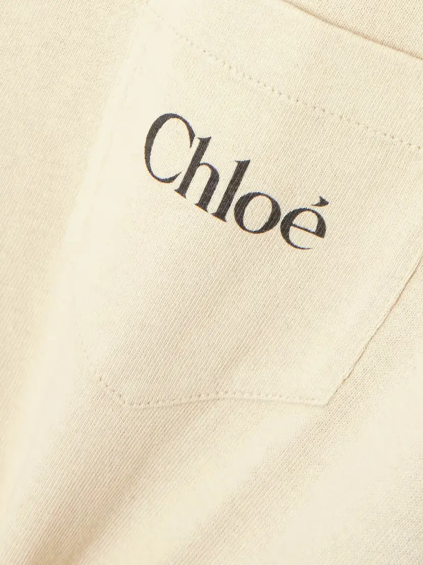 Chloé Printed Cotton-jersey T-shirt | Thumbnail 4 Chloé Printed Cotton-jersey T-shirt | Thumbnail 4