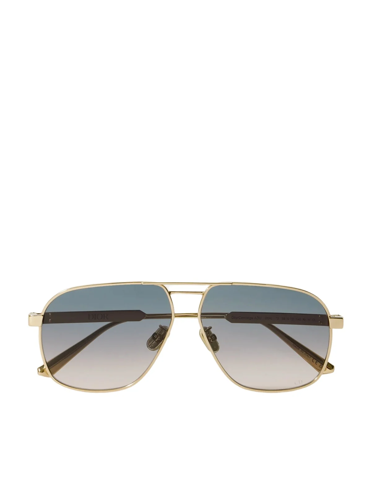 Diorcannage A3u Aviator-style Rose Gold-tone Sunglasses Diorcannage A3u Aviator-style Rose Gold-tone Sunglasses
