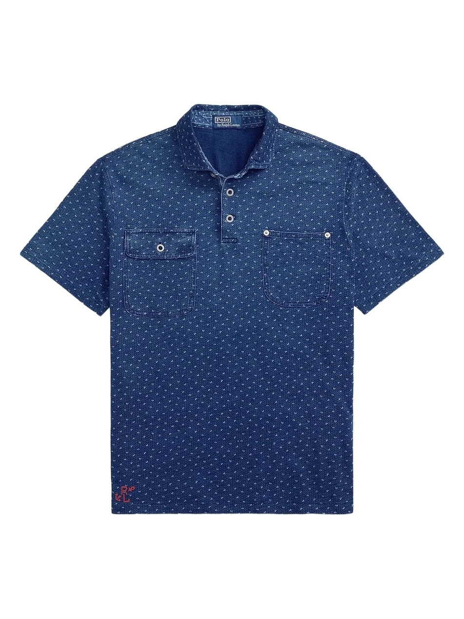 Polo Ralph Lauren Men's Classic-Fit Indigo Jersey Polo Shirt