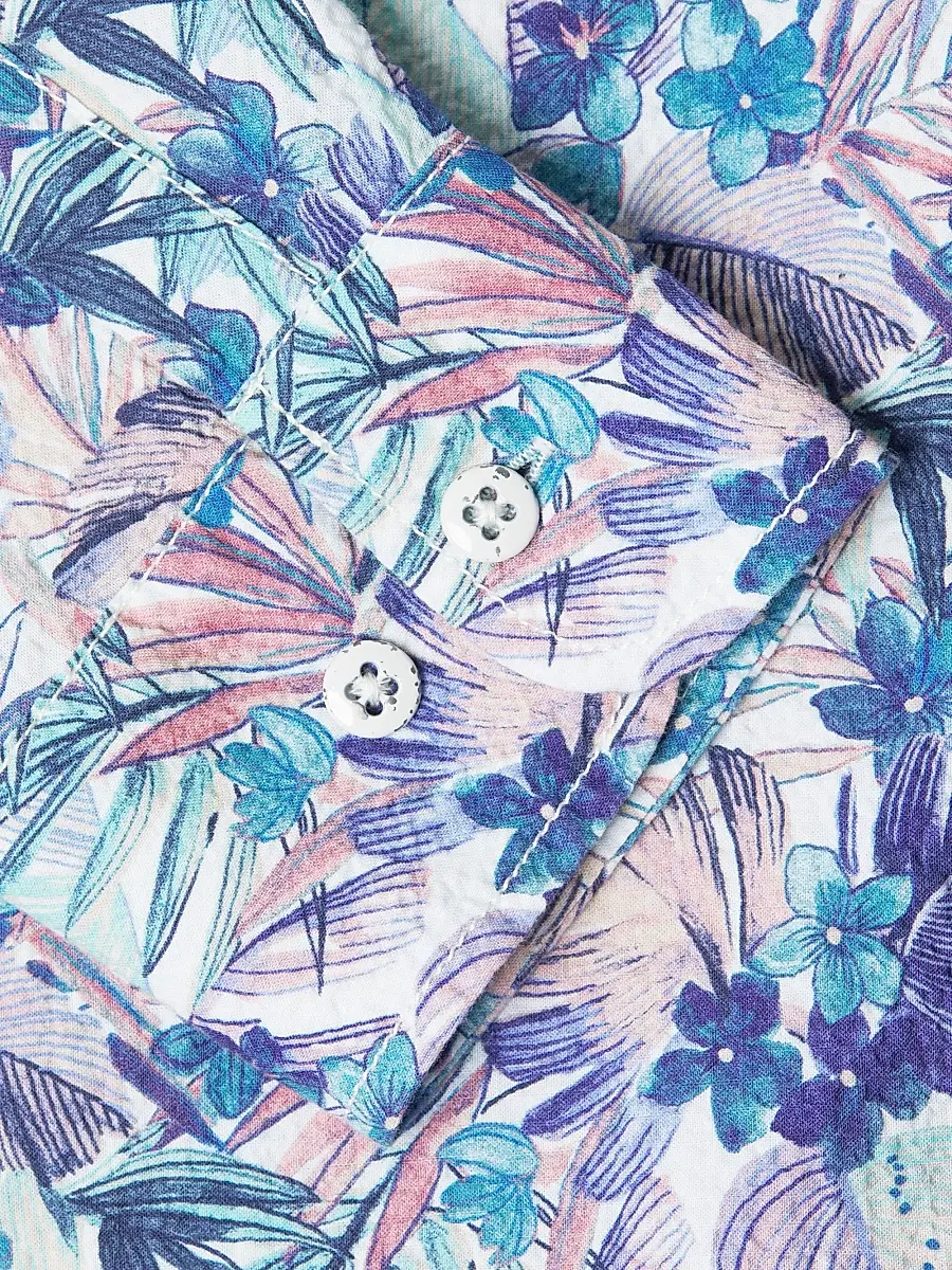 Tommy Bahama Men's Nova Wave Amalfi Gardens Floral Stretch-Cotton Shirt | Thumbnail 6 Tommy Bahama Men's Nova Wave Amalfi Gardens Floral Stretch-Cotton Shirt | Thumbnail 6