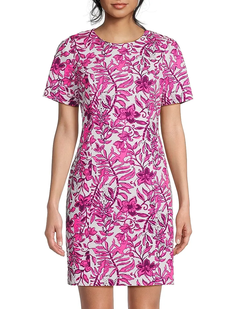 Lilly Pulitzer Women's Mila Floral Sheath Dress | Thumbnail 3