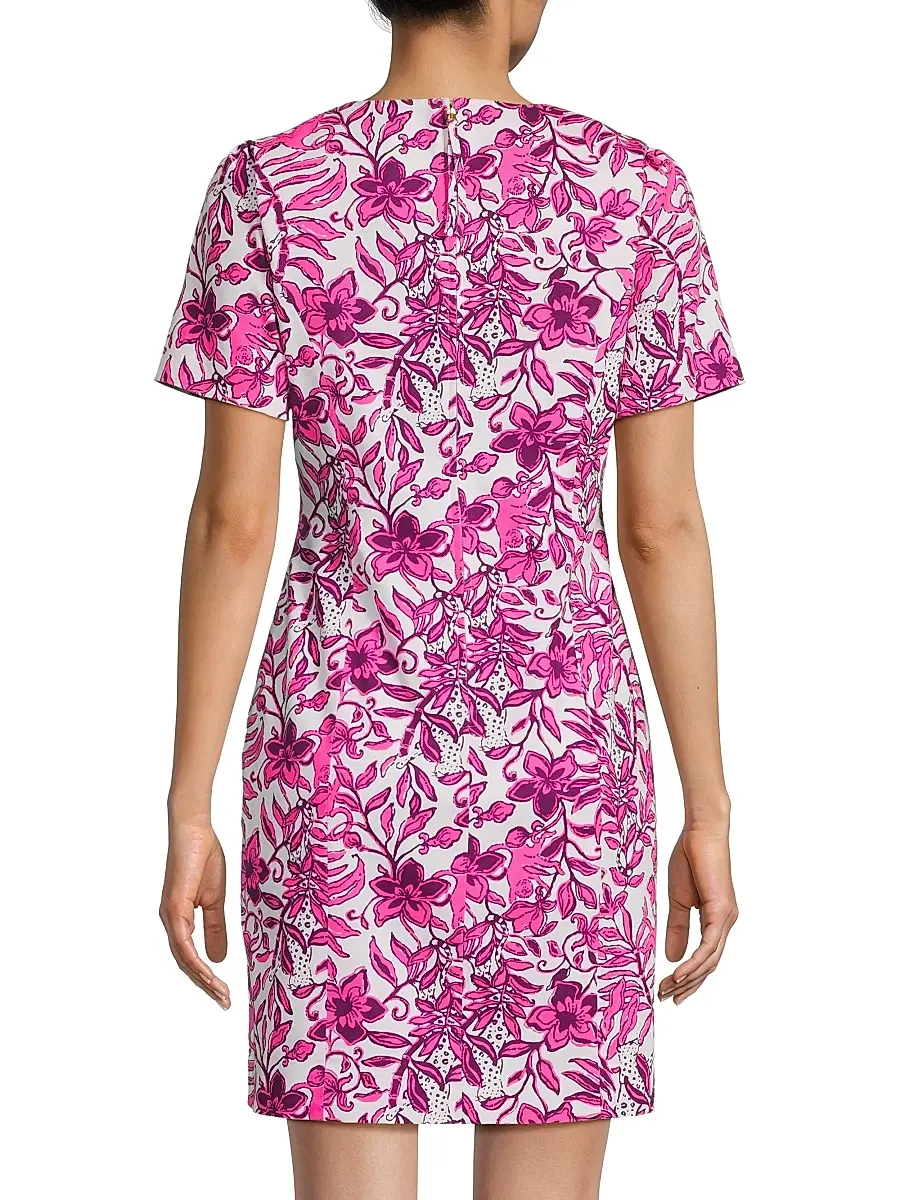 Lilly Pulitzer Women's Mila Floral Sheath Dress | Thumbnail 5