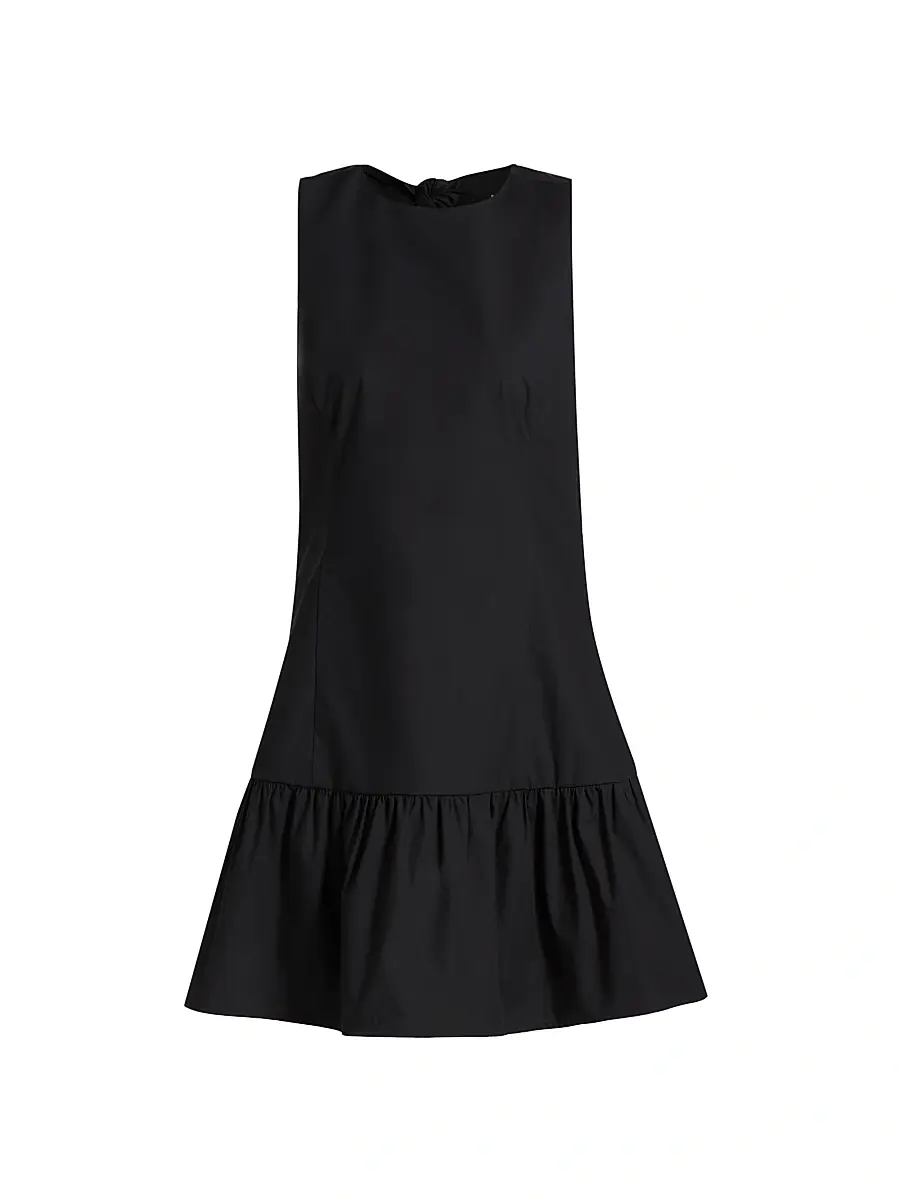 Marie Oliver Women's Marilyn Drop Waist Minidress - Black | Image 1 Marie Oliver Women's Marilyn Drop Waist Minidress - Black | Image 1