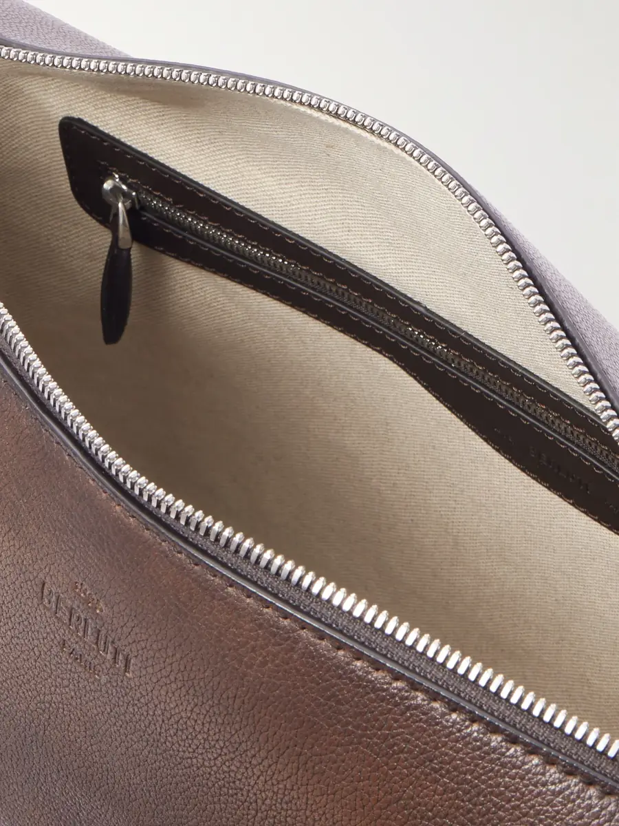 Berluti Toujours Scritto Venezia Leather Messenger Bag - Men | Thumbnail 5 Berluti Toujours Scritto Venezia Leather Messenger Bag - Men | Thumbnail 5