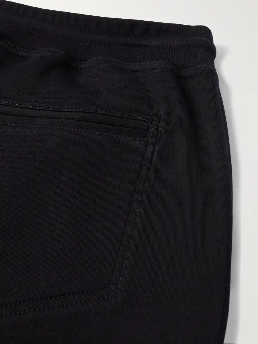 Brunello Cucinelli Straight-Leg Cotton-Blend Jersey Drawstring Shorts - Men | Thumbnail 5 Brunello Cucinelli Straight-Leg Cotton-Blend Jersey Drawstring Shorts - Men | Thumbnail 5