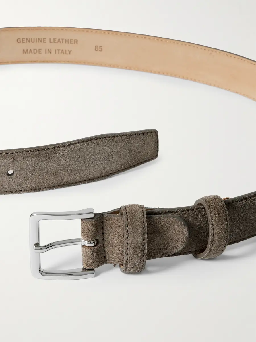 MR P. 3cm Suede Belt - Men | Thumbnail 2 MR P. 3cm Suede Belt - Men | Thumbnail 2