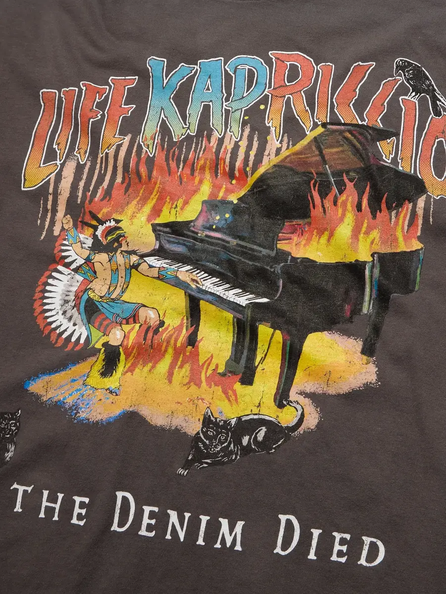 KAPITAL Printed Cotton-Jersey T-Shirt - Men | Thumbnail 4
