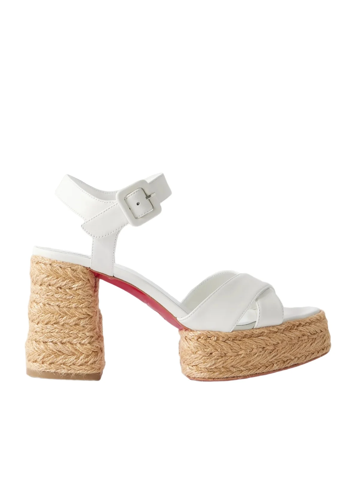 Calakala 85 Leather Espadrille Platform Sandals