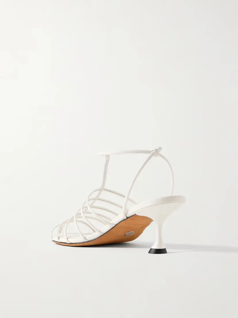 Proenza Schouler Tee Cage Leather Sandals | Thumbnail 3 Proenza Schouler Tee Cage Leather Sandals | Thumbnail 3