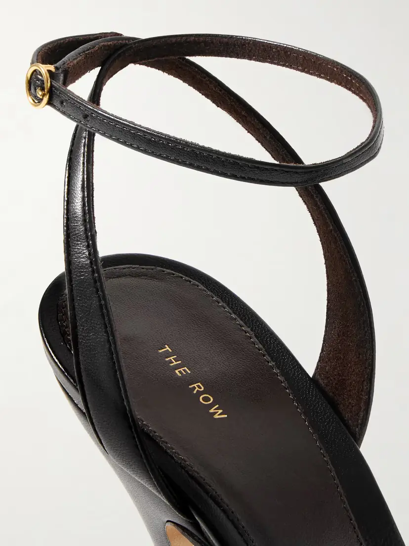 The Row Vika Leather Sandals | Thumbnail 4 The Row Vika Leather Sandals | Thumbnail 4