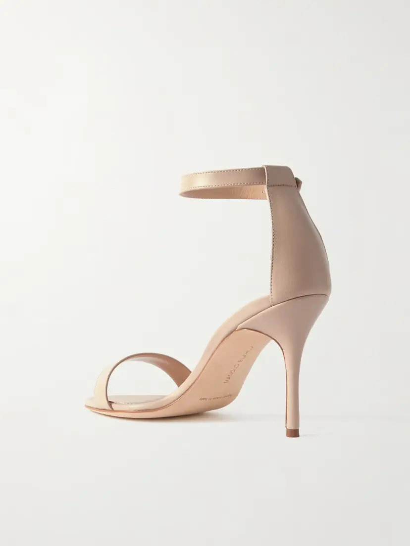 Manolo Blahnik Chaos 90 Leather Sandals | Thumbnail 3 Manolo Blahnik Chaos 90 Leather Sandals | Thumbnail 3