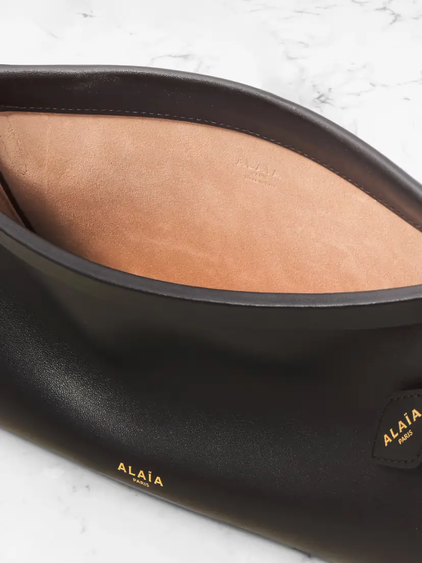 ALAÏA Click E/w Small Leather Shoulder Bag | Thumbnail 5