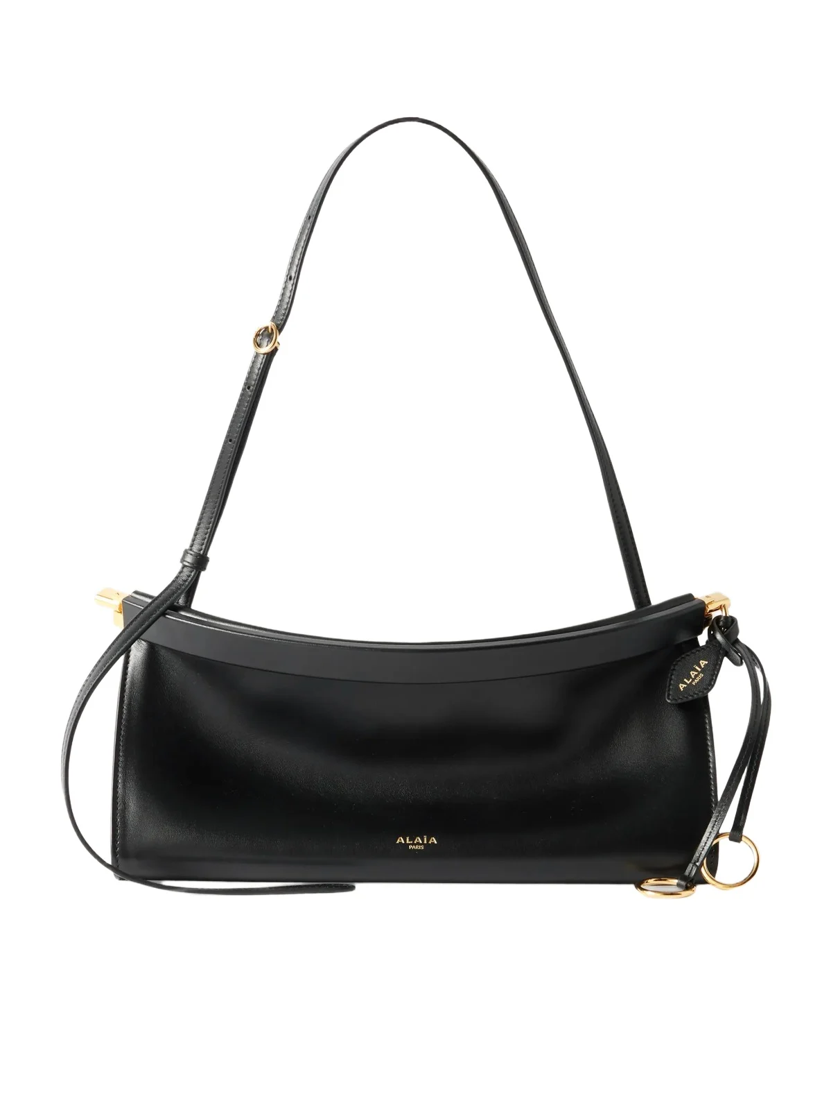 Click E/w Medium Leather Shoulder Bag