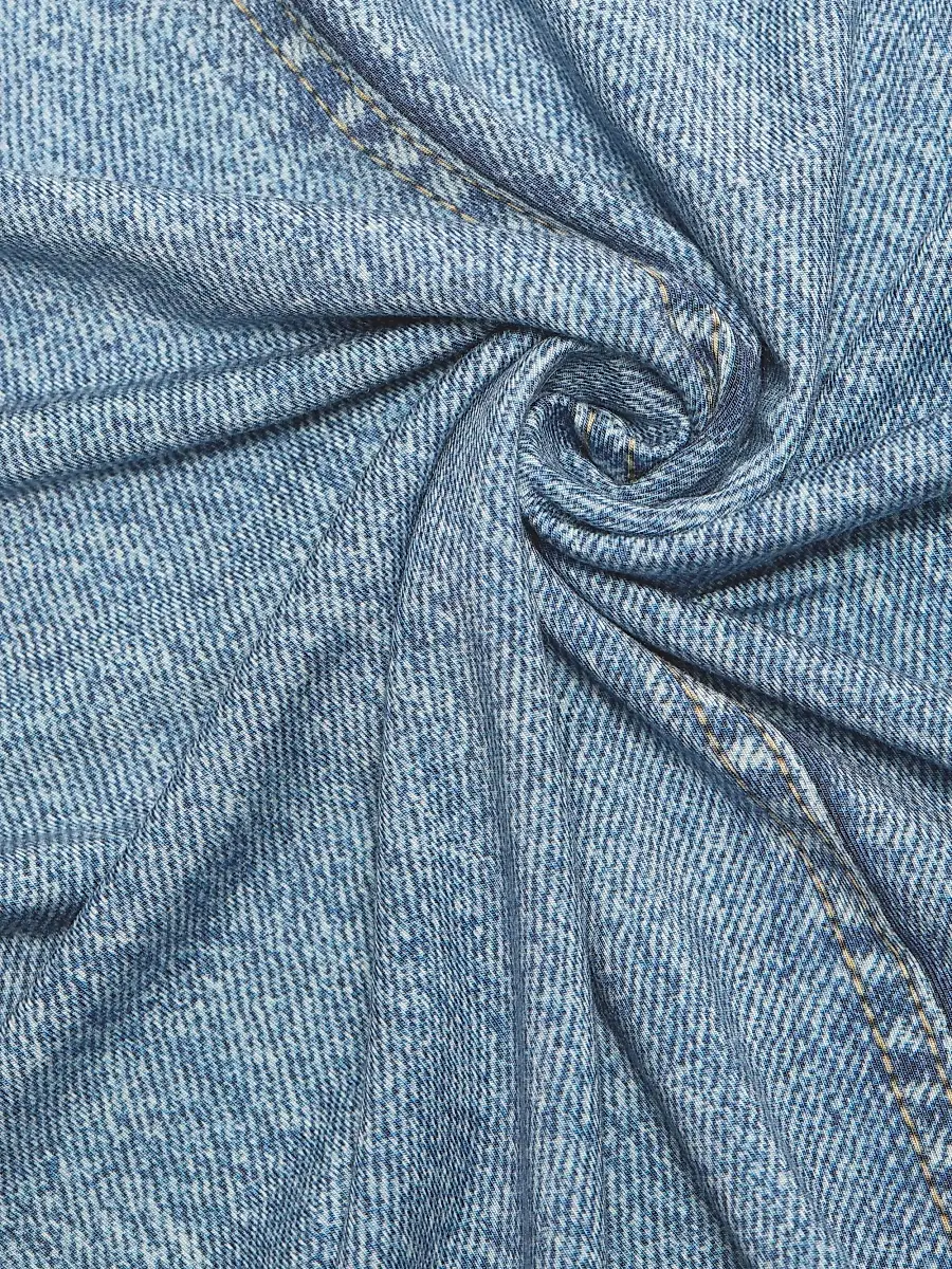 rag & bone Women's rb Miramar Denim-Print T-Shirt | Thumbnail 7 rag & bone Women's rb Miramar Denim-Print T-Shirt | Thumbnail 7