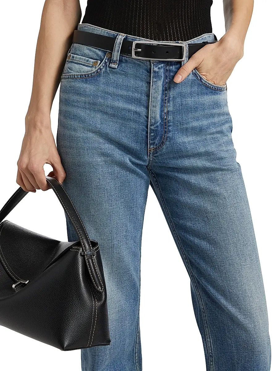 rag & bone Women's Harlow Mid-Rise Straight Ankle Jeans | Thumbnail 6 rag & bone Women's Harlow Mid-Rise Straight Ankle Jeans | Thumbnail 6