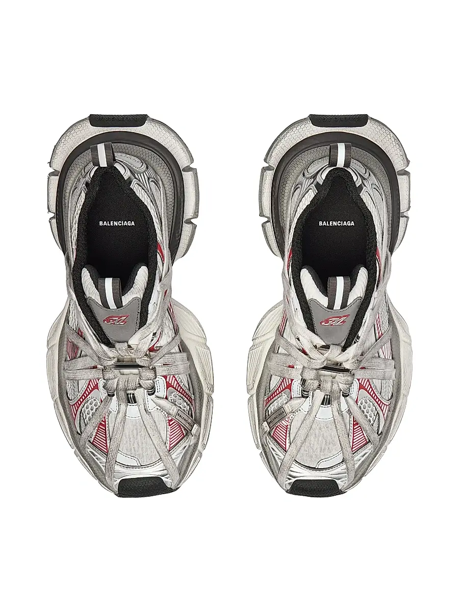 Balenciaga Men's 3XL Extreme Laces B Sneakers | Thumbnail 5 Balenciaga Men's 3XL Extreme Laces B Sneakers | Thumbnail 5