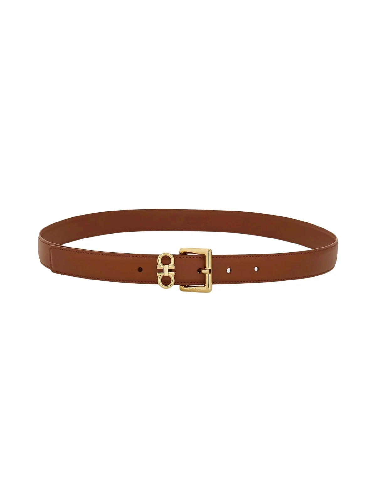 Women's Gancio Slim Leather Belt Women's Gancio Slim Leather Belt