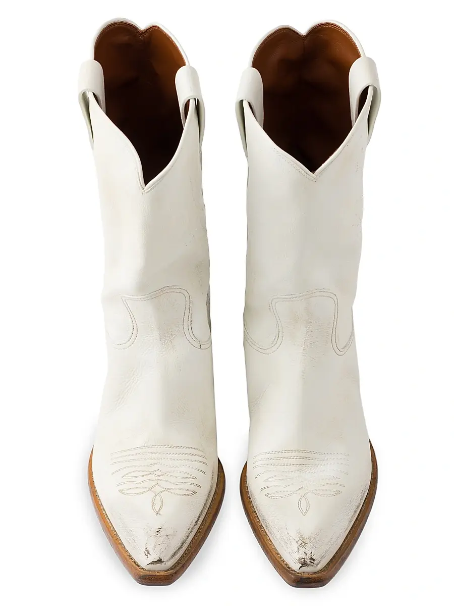 Prada Women's Leather Boots - Black | Thumbnail 2