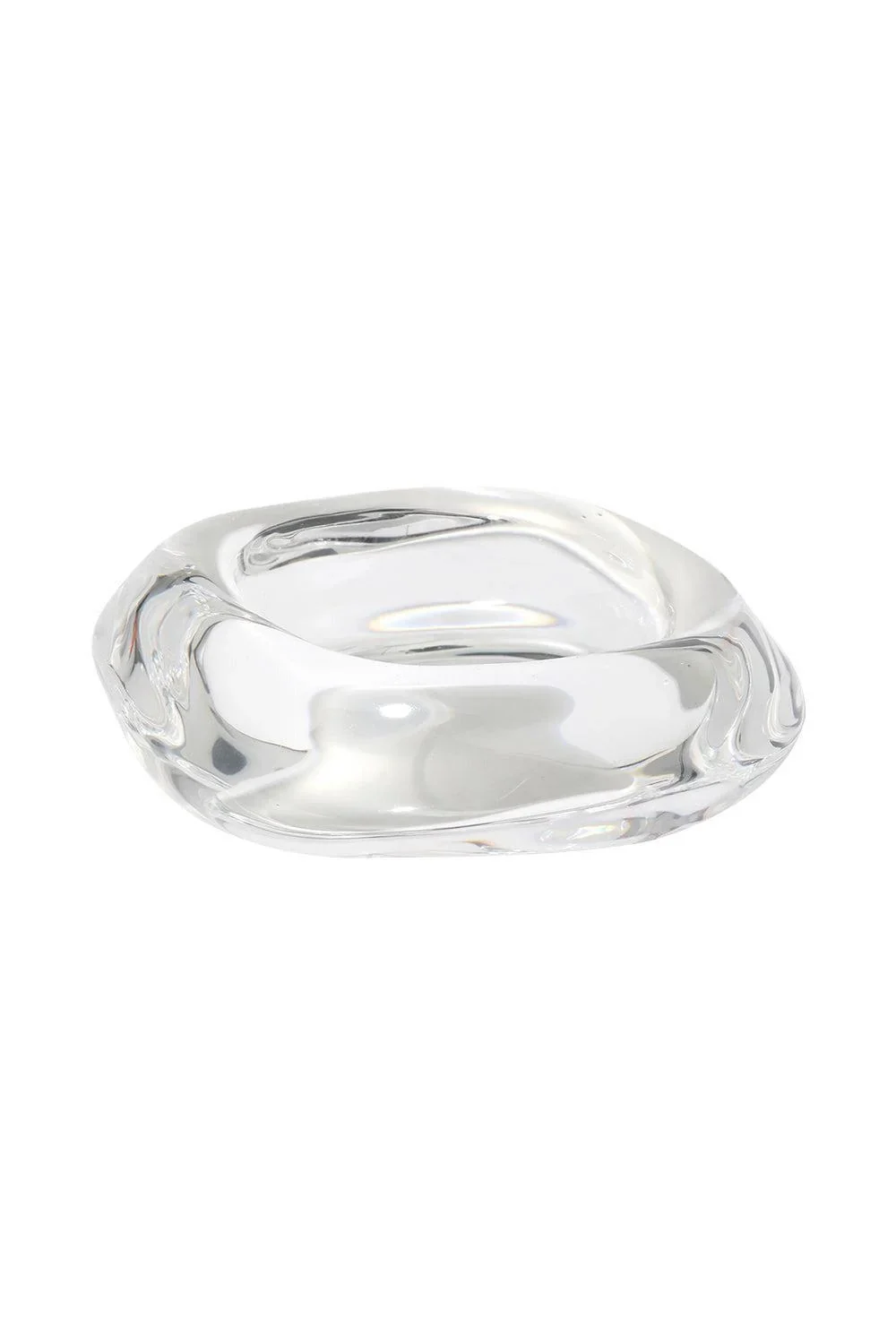 Liquid Lucite Wavy Bangle Bracelet Liquid Lucite Wavy Bangle Bracelet