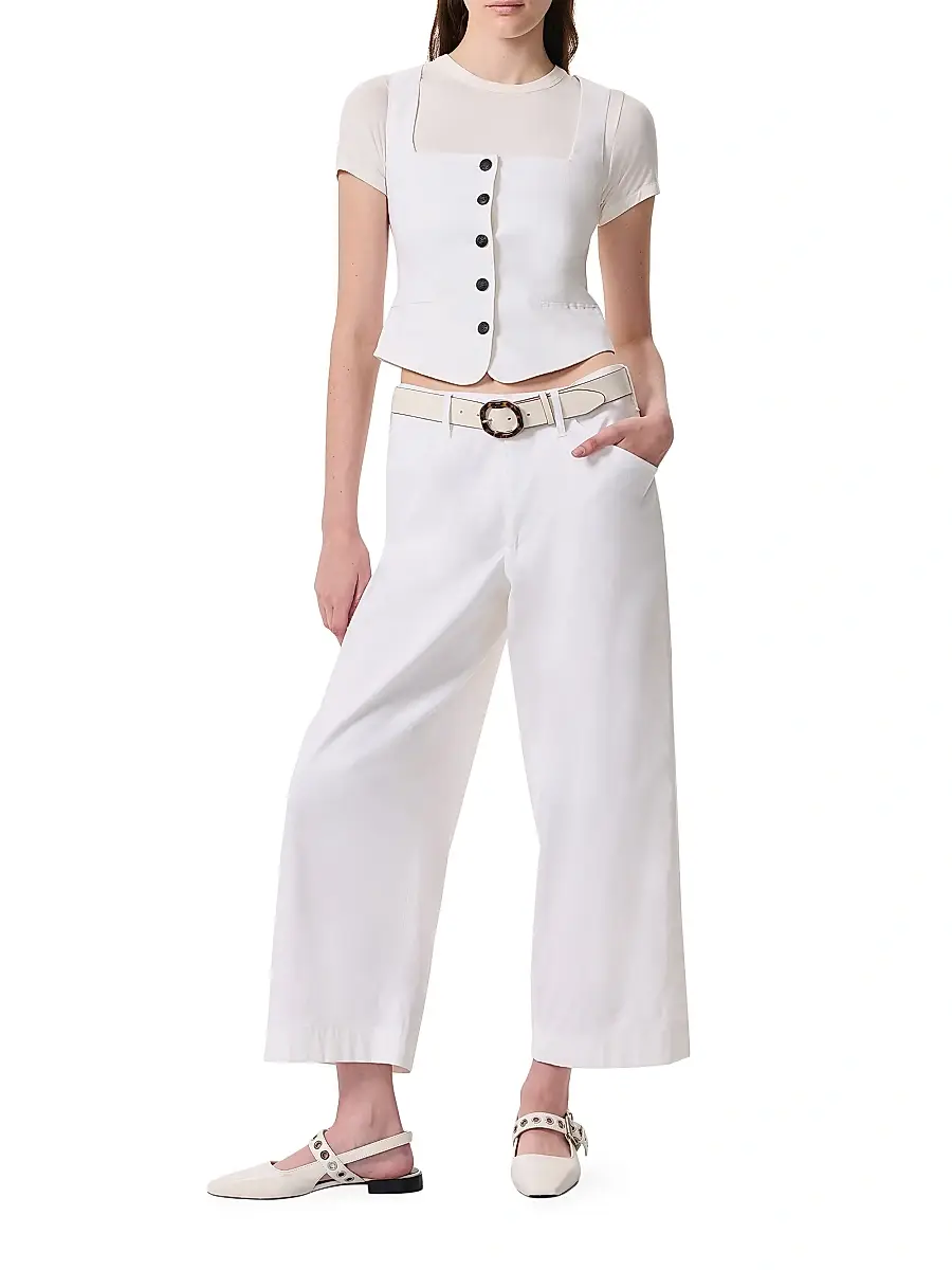 rag & bone Women's Mariana Linen-Blend Vest | Thumbnail 2 rag & bone Women's Mariana Linen-Blend Vest | Thumbnail 2