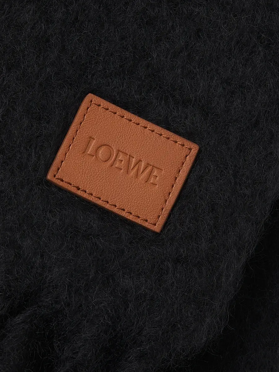 Loewe Women's Mohair-Wool Blend Scarf | Thumbnail 4 Loewe Women's Mohair-Wool Blend Scarf | Thumbnail 4