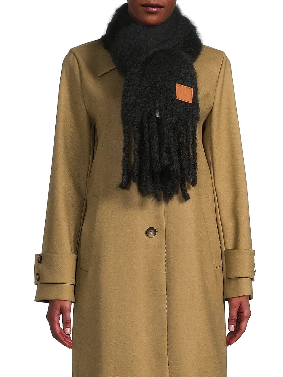 Loewe Women's Mohair-Wool Blend Scarf