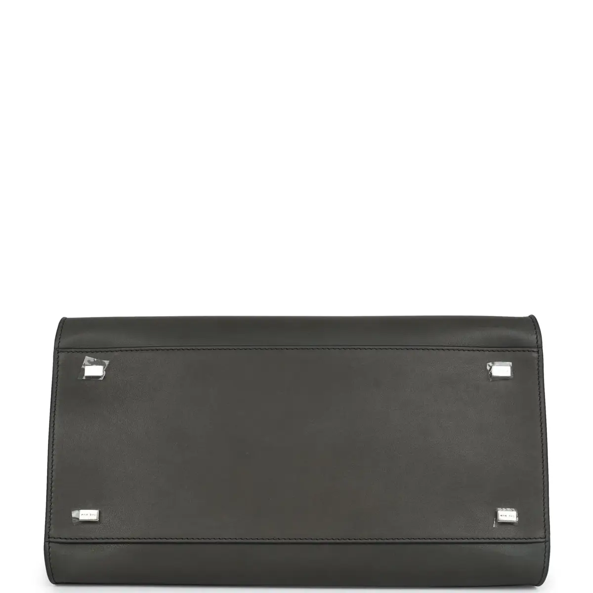The Row The Row Soft Margaux 12 Koala Grey Saddle Leather Silver Hardware | Thumbnail 7 The Row The Row Soft Margaux 12 Koala Grey Saddle Leather Silver Hardware | Thumbnail 7