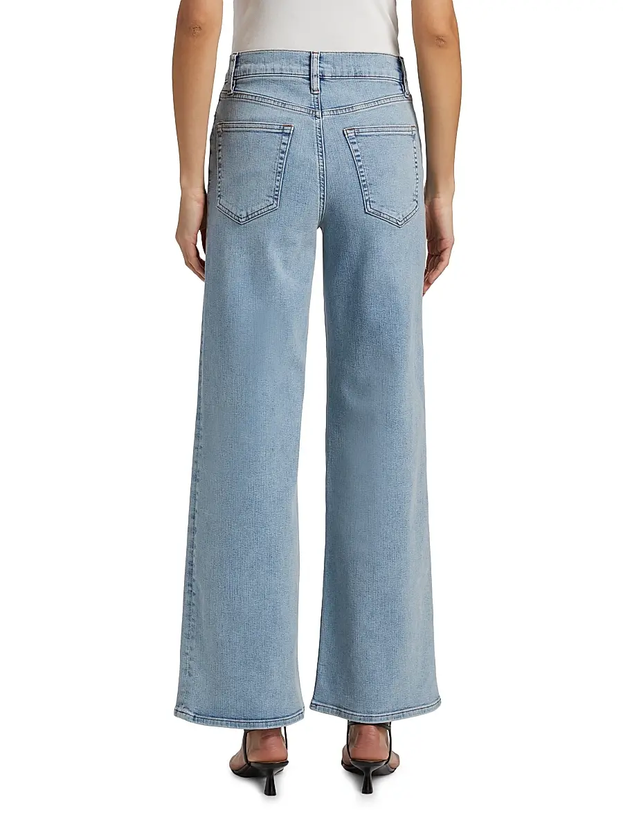 FRAME Women's Le Slim Palazzo Mid-Rise Jeans - Tribute | Thumbnail 5 FRAME Women's Le Slim Palazzo Mid-Rise Jeans - Tribute | Thumbnail 5