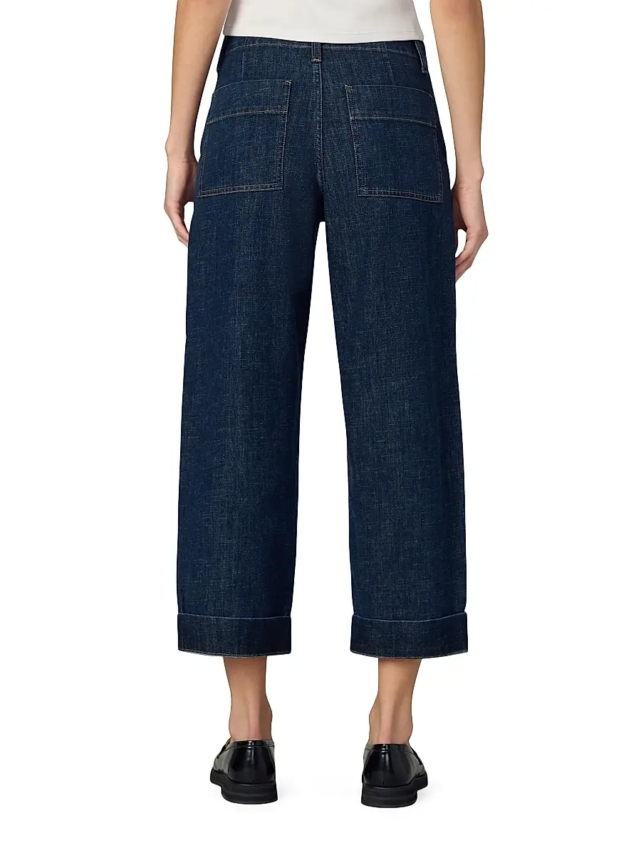 Joe's Jeans Women's The Karter Trouser Crop Wide-Leg Jeans | Thumbnail 5 Joe's Jeans Women's The Karter Trouser Crop Wide-Leg Jeans | Thumbnail 5