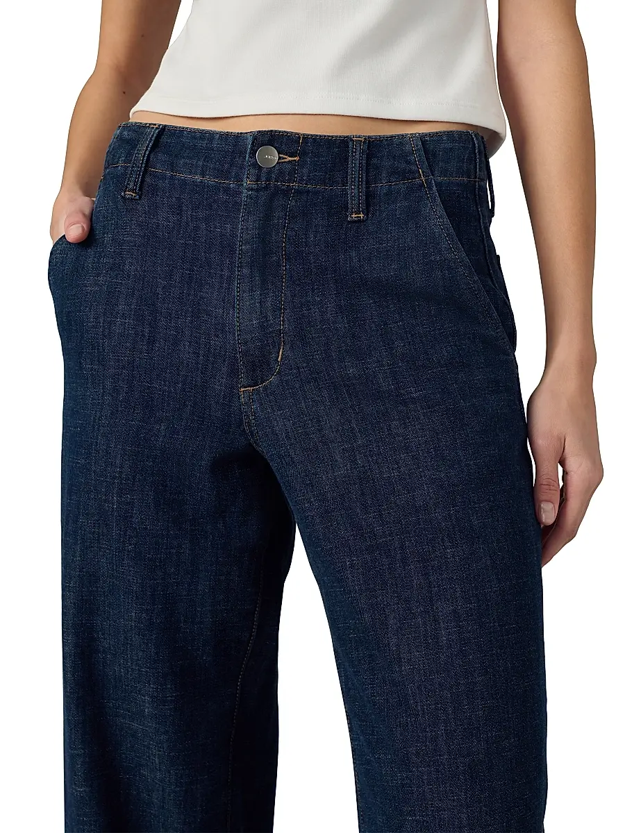 Joe's Jeans Women's The Karter Trouser Crop Wide-Leg Jeans | Thumbnail 6 Joe's Jeans Women's The Karter Trouser Crop Wide-Leg Jeans | Thumbnail 6