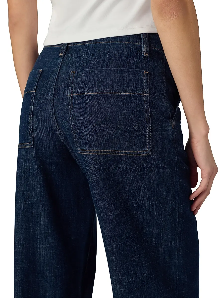 Joe's Jeans Women's The Karter Trouser Crop Wide-Leg Jeans | Thumbnail 7 Joe's Jeans Women's The Karter Trouser Crop Wide-Leg Jeans | Thumbnail 7