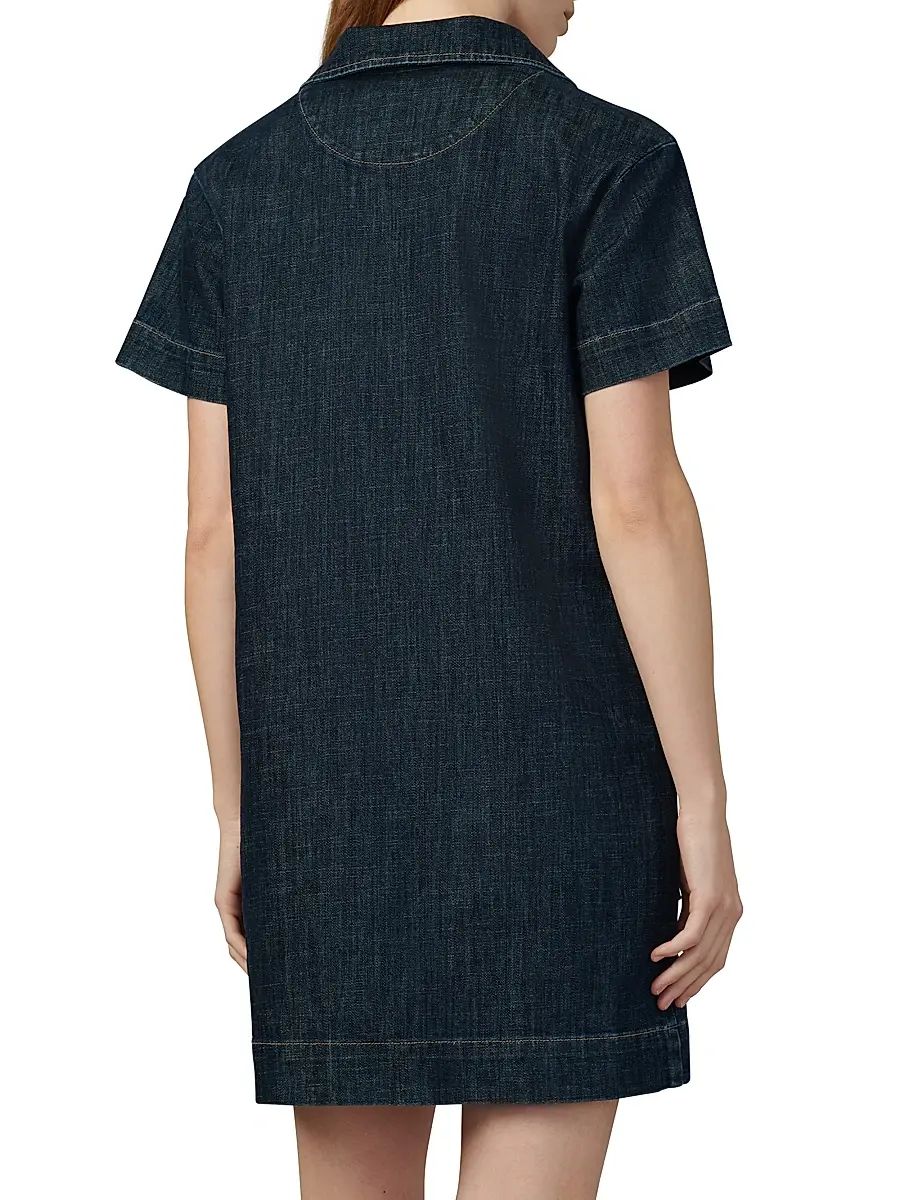 Joe's Jeans Women's The Lillian Denim Minidress | Thumbnail 5 Joe's Jeans Women's The Lillian Denim Minidress | Thumbnail 5